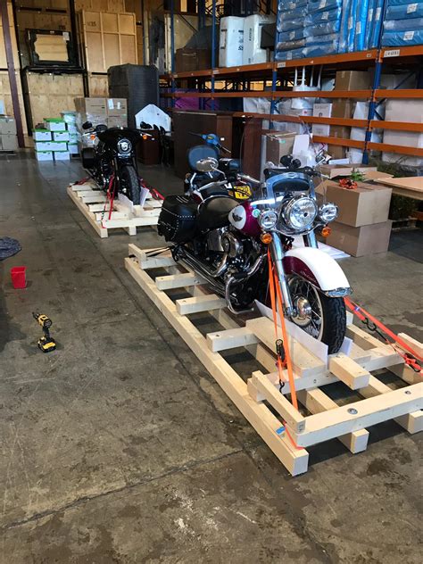 motorcycle shipping crate price.